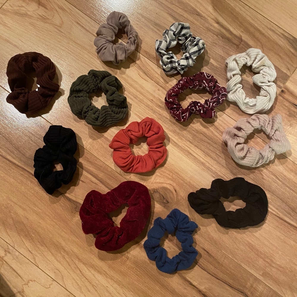 Scrunchies—set of 12